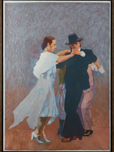 8. Jean Lamouroux TRIPTICO Cristina y Antonio 1982