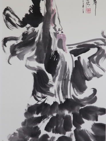 Flamenco, Coloreado tinta sobre papel, No. 13- Maggie Wen 2016