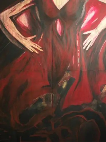 Isabel Arroyo Alzando el vuelo. Poliptico