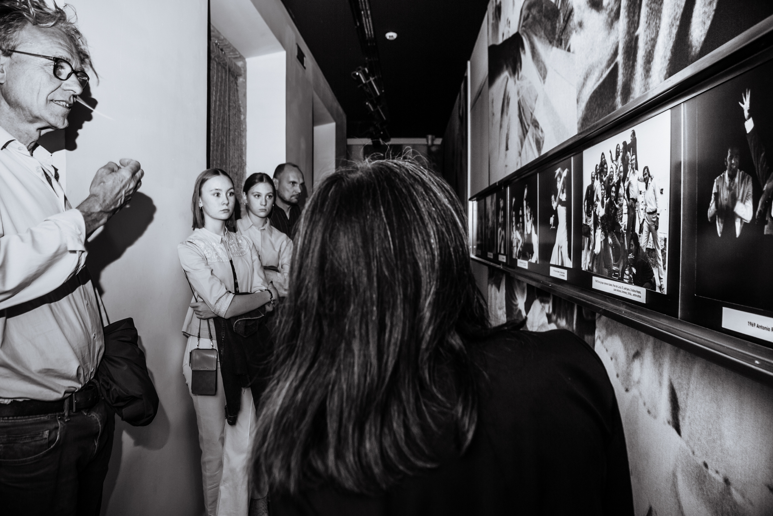 Imagen de la exposición de fotografías de Colita en el Museo del Baile Flamenco