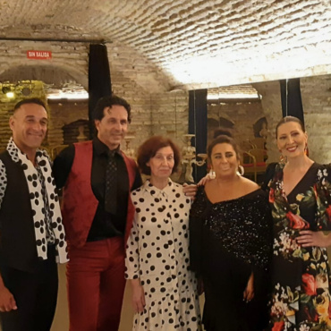 La presidenta de Macedonia del Norte visita el Museo del Baile Flamenco en Sevilla
