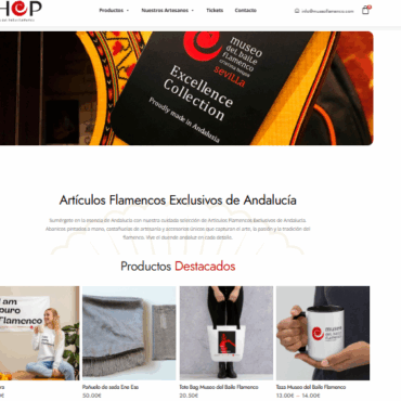 Arte flamenco a un clic: el MBF lanza su nueva tienda online