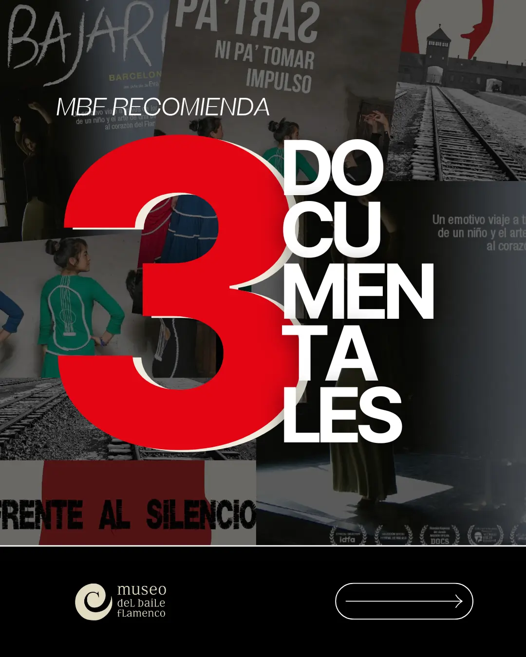 Tres mujeres en el documental flamenco Tres mujeres en el documental flamenco