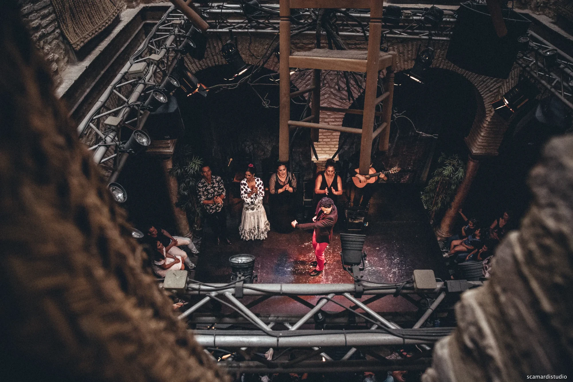 Espectáculo de flamenco en el Museo del Baile Flamenco de Sevilla